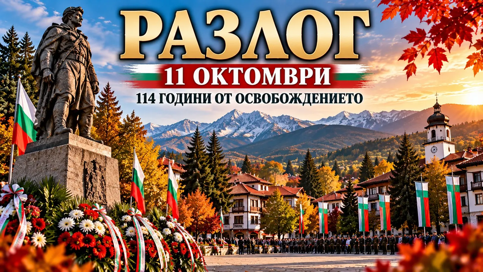 Разлог празнува 114 години от Освобождението, снимка 1