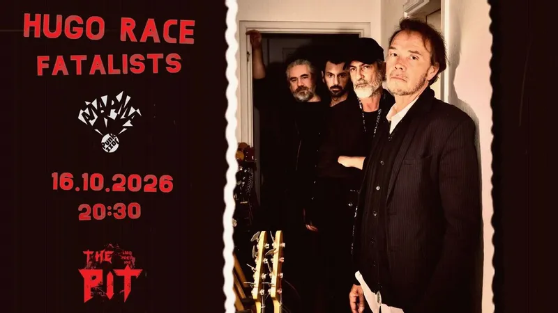 HUGO RACE FATALISTS :: Live in Sofia (THE PIT)