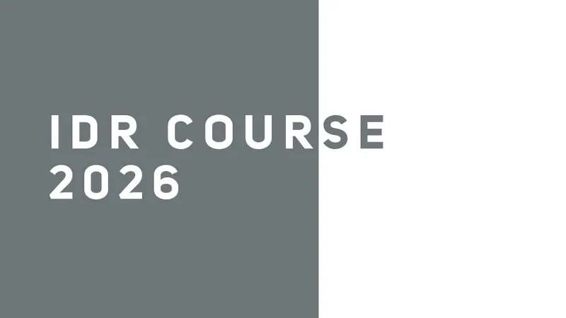 IDR Course 2026