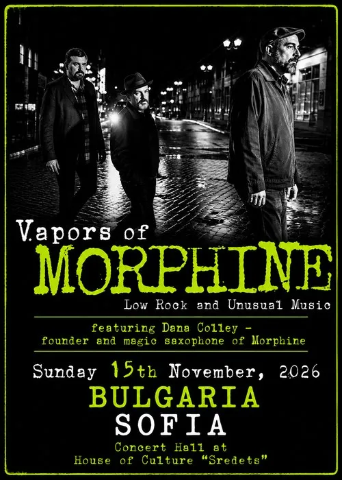 VAPORS OF MORPHINE live in Sofia