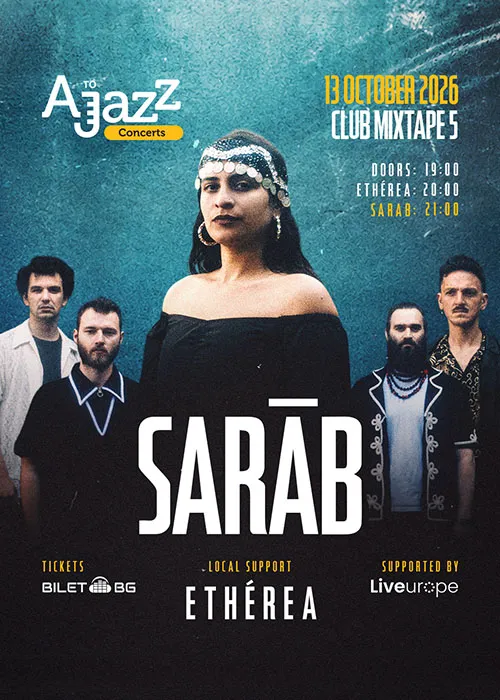 SARAB (FR) LIVE IN SOFIA + ETHEREA, снимка 1
