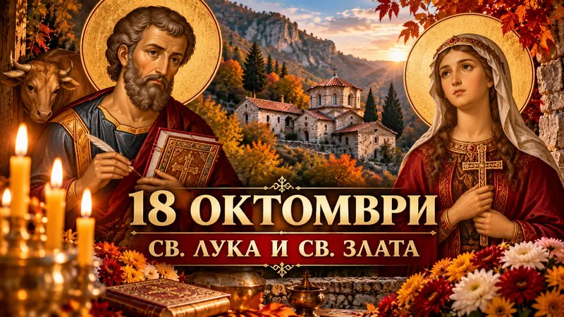 Почитаме Св. Лука и Св. Злата Мъгленска