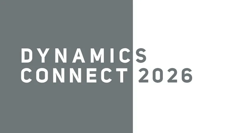 Dynamics Connect 2026
